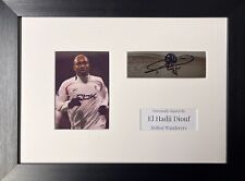 Bolton .  Photo - Montage   Signed By. El Hadji Diouf