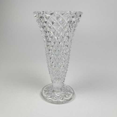 Leaded crystal flower - crystal, vase