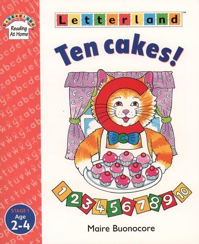Ten cakes letterland - ten, (letterland
