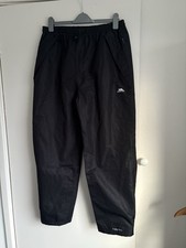 Trespass Size XL Men’s Outdoor Trousers Black Technical Performance TP75 bnwot