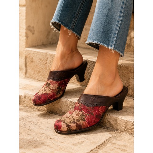 Romus spain mule floral sz36 - spain, sz36/6