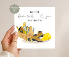 Personalised Birthday Card For