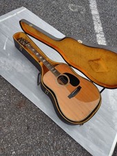 Morris W-60 Acoustic Guitar Used Shipping From Japan with Hard Case