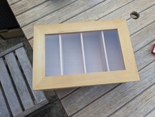 Ernesto Hinged Wooden Display Box, Window Box