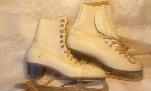 Vintage white leather - vintage,