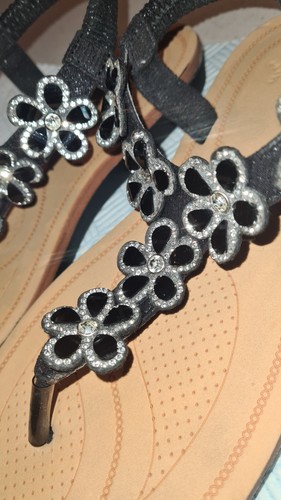Ladies black and glittery - ladies,