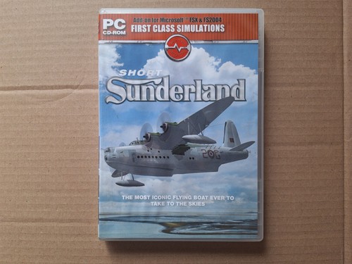 Short sunderland flying - flying, boat