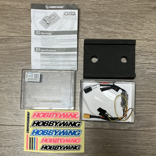 Hobbywing platinum esc - platinum,