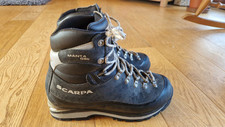 Scarpa MANTA GSb Leather Waterproof Boots Size 5.5 UK Dark Blue