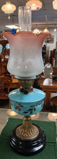 Edwardian Twin Wick Oil Lamp