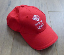 Team GB Olympics Hat Adults Adjustable Red