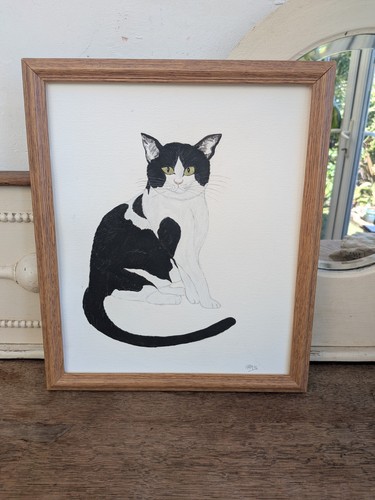 Vintage framed black white - black,