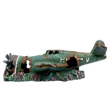 Large 60cm Fighter Plane Wreck