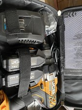 JCB-18CD Combi Drill Kit 2x2.0ah Batteries & Fast Charger Little Used In Org Box