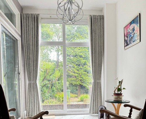 Wave curtains set sizes - wave,
