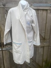 NEW LOOK ME TO YOU (TATTY TEDDIES) WINTER WHITE DRESSING GOWN - SMALL (NO BELT)