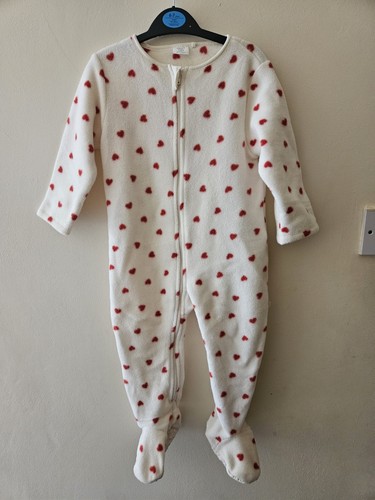 Baby fleece sleepsuit - sleepsuit, size