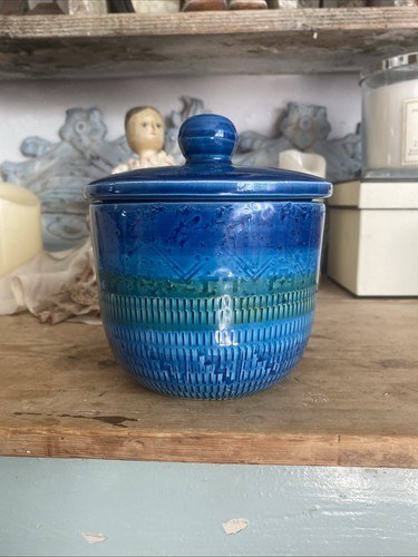 Vintage bitossi pot lid - vintage,