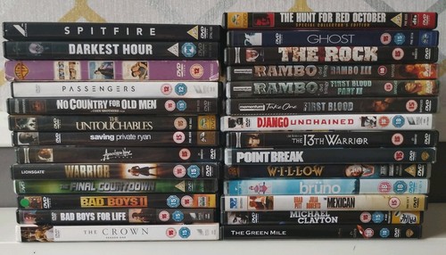 Dvd bundle movie joblot - dvd,