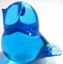 Vintage Art Glass Bird