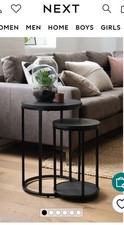 NEXT Black Bronx Oak Effect