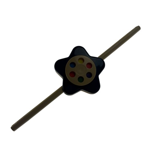 Star shaped paint - shaped, palette