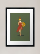 Athena Framed Art Print Framed