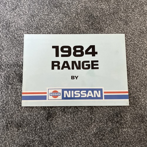 April 1984 nissan - 1984,