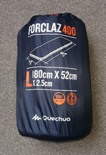 Quechua Forclaz 400 Self Inflating Camping Mat Mattress 180cm x 52cm x 2.5cm