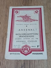 Arsenal V. Wolverhampton