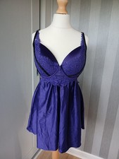 Anne Summers New Purple Baby Doll  Size Medium D/DD