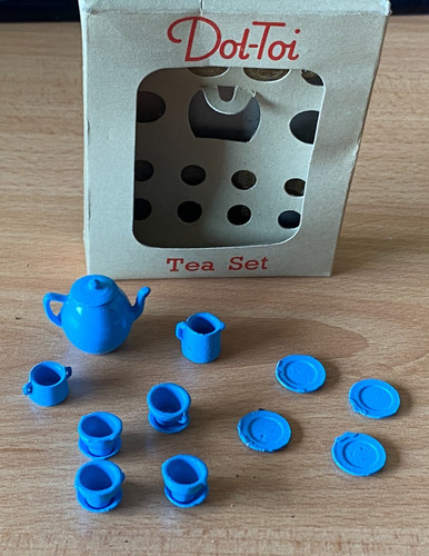 Dol toi blue metal tea - tea, set