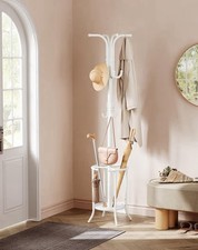 Dove White Coat Rack