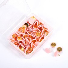 100Pcs Round Push Pins Notice