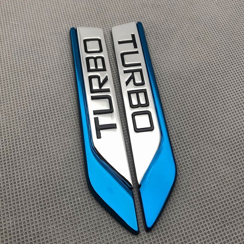 Blue metal turbo side - blue,