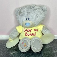 Me To You Tiny Tatty Teddy Bear Car Sign Baby On Board Soft Toy Plush 6”