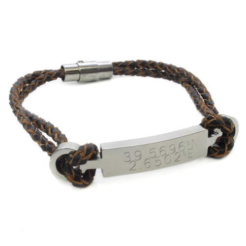 Personalised engraved leather - personalised,