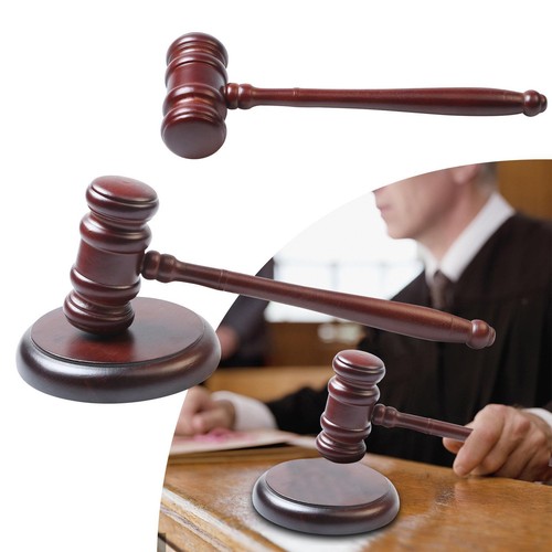 Wooden gavel costume gift - wooden,