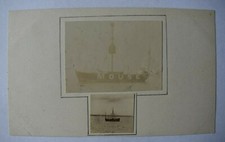 Postcard Sailing Boats "Mouse" and "Wreck" Real Photo RP Home-Made