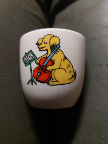 Vintage retro dog playing - retro,