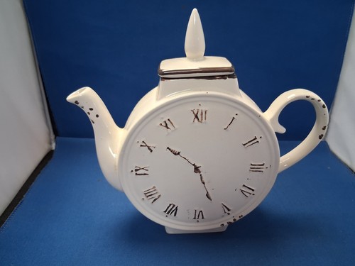 Cream colour clock face - colour,
