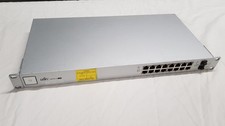 Unifi Ubiquiti us-16-150w 16 Port 150W PoE Network Ethernet Switch & Rack Ears