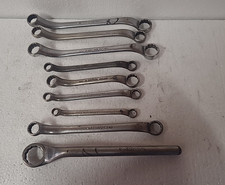 Set of 9 Britool Offset Imperial Wing Spanners - various sizes