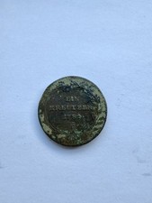 1782 Ein Kreuzer – Joseph II Era Copper Coin, Extremely Rare