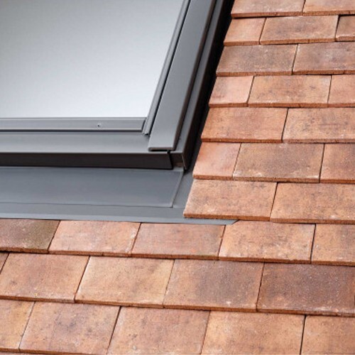 Velux plain tile roof - tile, window