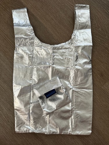 Baggu shiny metallic silver - metallic,