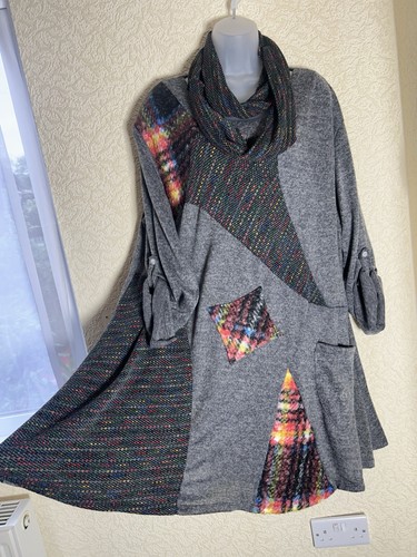 New short tunic dress snood - tunic,