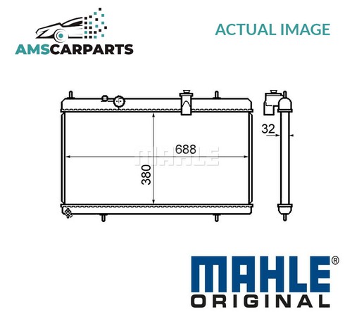 Engine cooling radiator 801 - cooling, cr