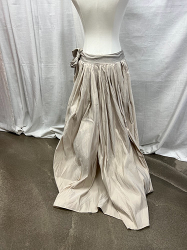 Lanvin beige pleated belted - pleated,
