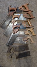 Job Lot Vintage Tenon Saws